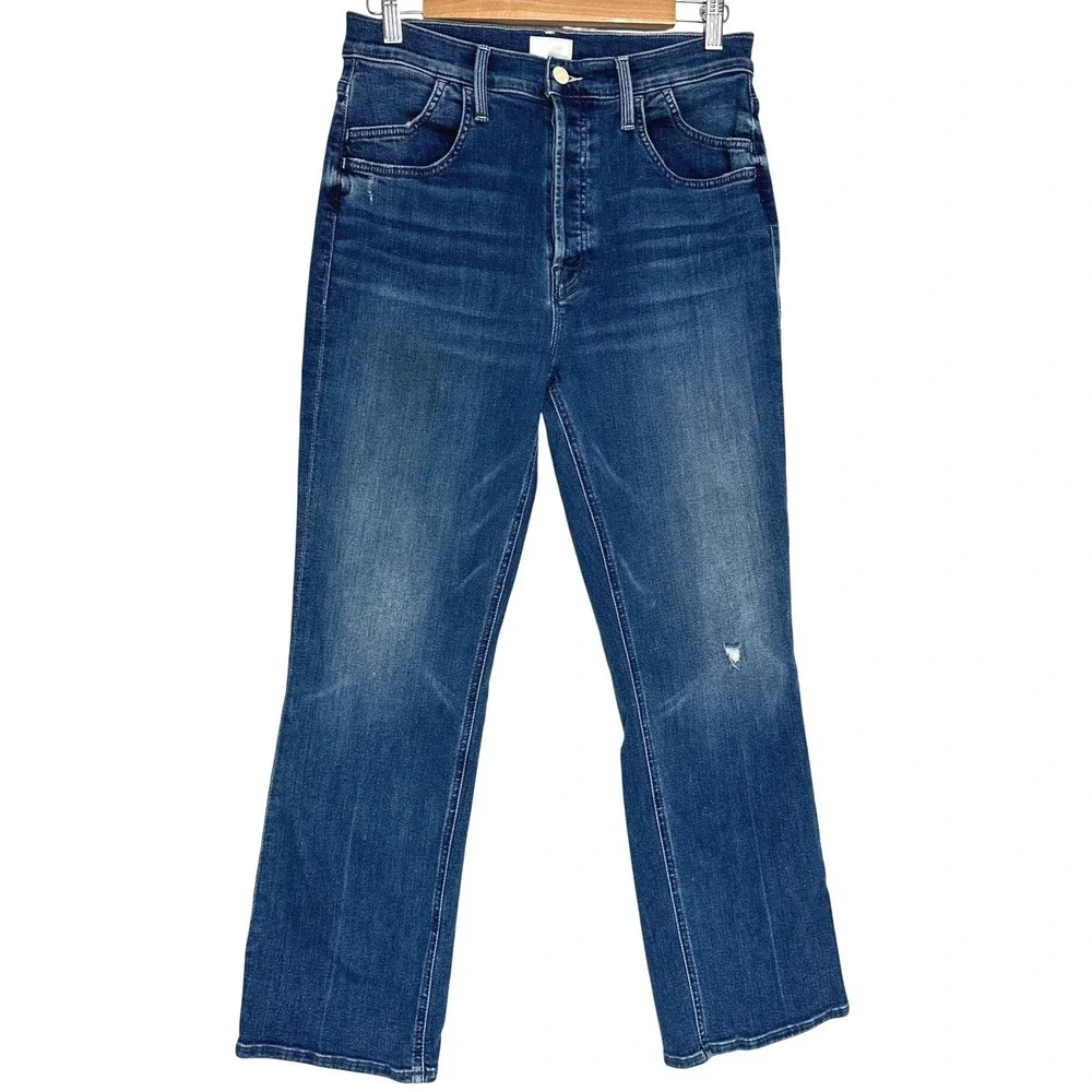 Mother The Stash Tripper Ankle Jeans in Getalongs 29 - Picture 4 of 14